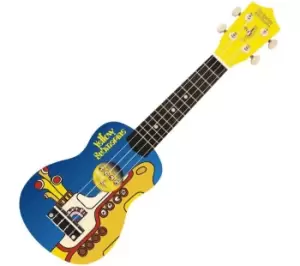 image of THE BEATLES Yellow Submarine YSUK01 Acoustic Ukulele - Blue