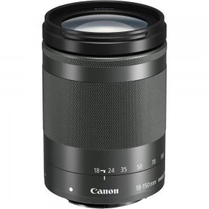 Image of Canon EF M 18 150mm f3.5 6.3 IS STM Lens Graphite White box