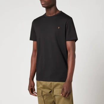 Image of Farah Mens Danny T-Shirt - Black - XL