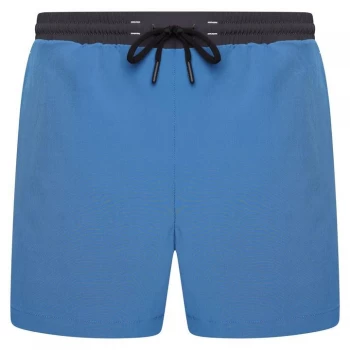 image of Dare2B Cascade Gym to Swim Short - Petrol/Ebony