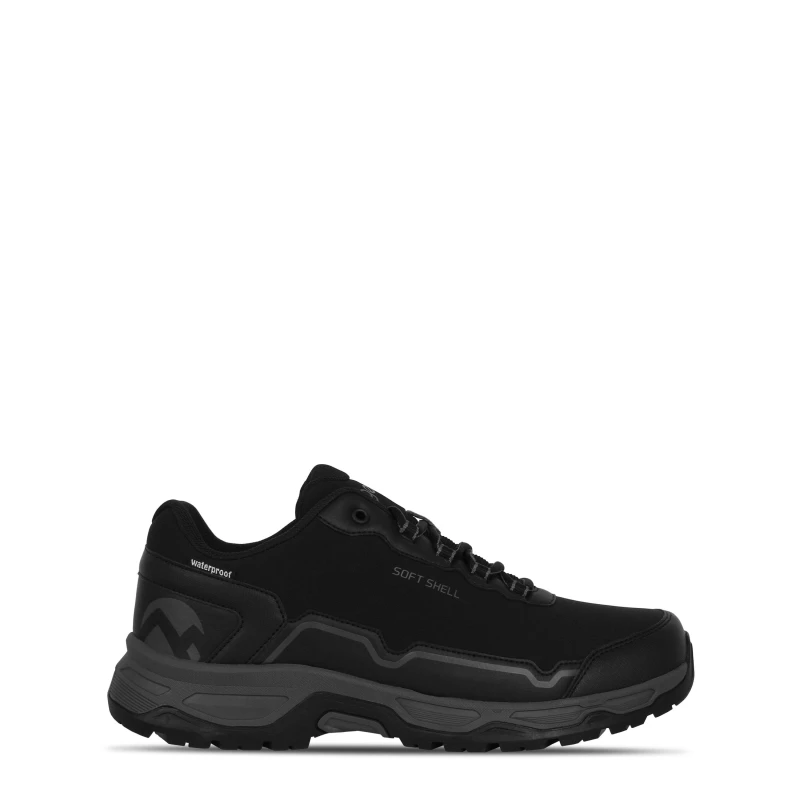 Image of Gelert Softshell Waterproof Walking Shoes Mens Black male 7 (41)