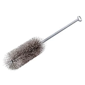 Image of Lessmann Cylinder Brush 10 x 100mm Brass Wire