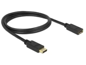 Image of DeLOCK 83809 DisplayPort cable 1m Black