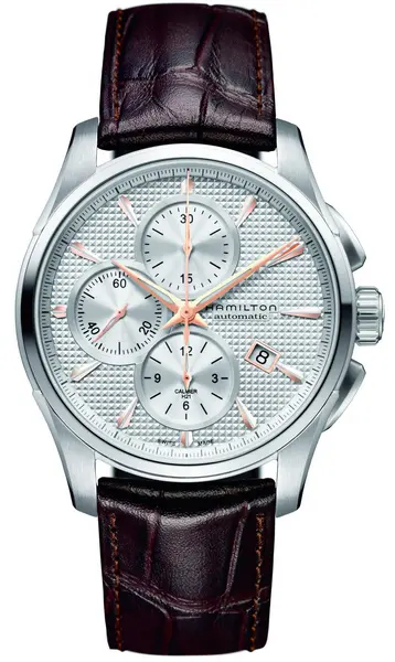 Image of Hamilton Watch Jazzmaster Auto Chrono - Silver HM-497