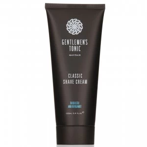 image of Gentlemens Tonic Classic Shave Cream (100ml)