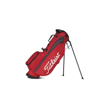 image of Titleist 2021 Players 4 Stand Golf Bag - Red/Graph