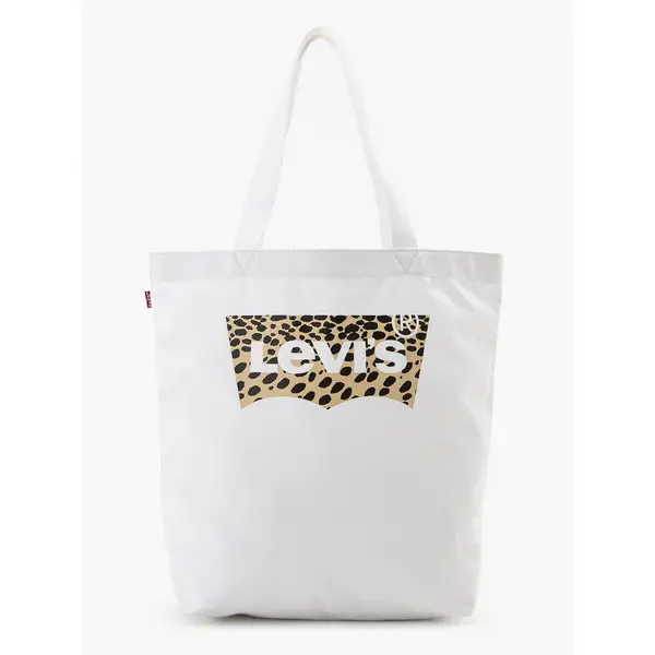 image of Batwing Tote W Bag with Logo Print in Cotton