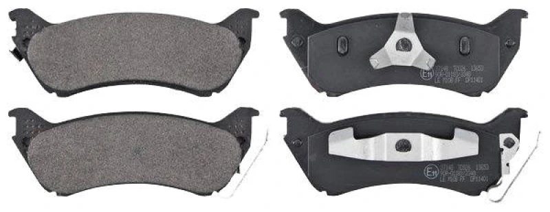 Image of A.B.S. 37148 Brake pad set with acoustic wear warning Brake Pad Set,disc brake (402)