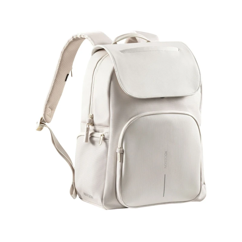 Image of XD Design Mens Soft 15L Backpack in Beige Beige Male
