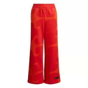 Image of adidas Marimekko Joggers Kids - Collegiate Orange / Lush Red