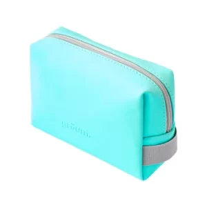 image of gruum loop Recycled Ocean Bound Plastic Aqua Washbag