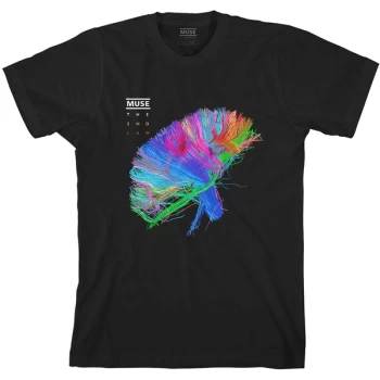 Image of Muse - 2nd Law Album Unisex Large T-Shirt - Black