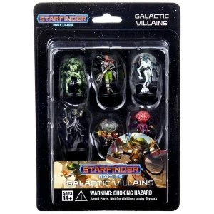 image of Starfinder Battles Miniatures: Starter Pack - Galactic Villains