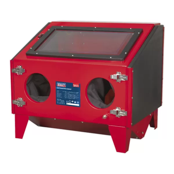 Image of Genuine SEALEY SB970 Shot Blasting Cabinet Double Access 695 x 580 x 625mm