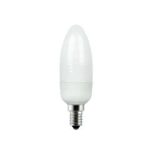 Image of Tungsram 7W T2 Heliax E14 Candle Screw Fluores 320lm EEC A Extra