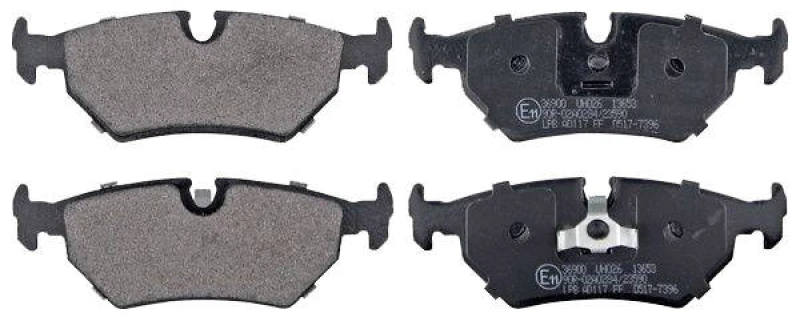 Image of A.B.S. 36900 Brake pad set prepared for wear warning indicator Brake Pad Set,disc brake (402)