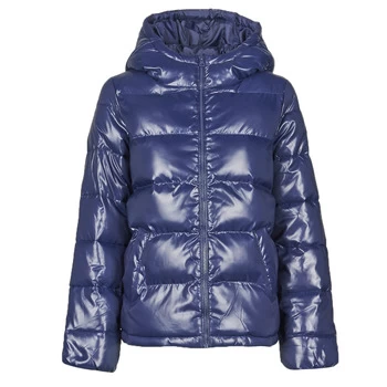 Benetton 2EO0536G3 womens Jacket in Blue - Sizes UK 6,UK 8,UK 10,UK 12