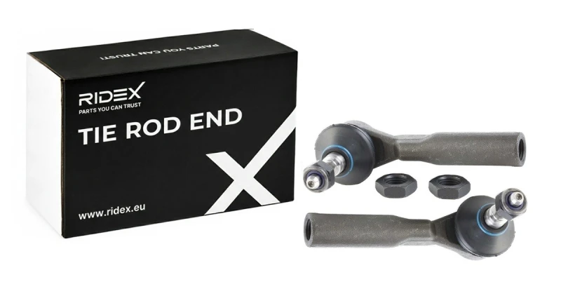 Image of RIDEX 914T0736 Track rod end Front axle both sides Tie Rod End (914)