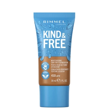 image of Rimmel Kind and Free Skin Tint Foundation 30ml (Various Shades) - Latte