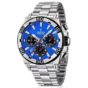 Festina Mens Chrono Bike Stainless Steel - F16658_B