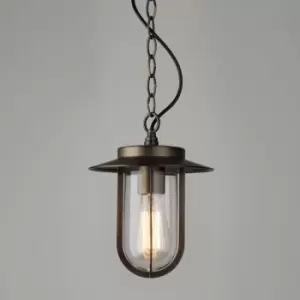 Image of Montparnasse Outdoor Pendant Light Bronze IP44, E27