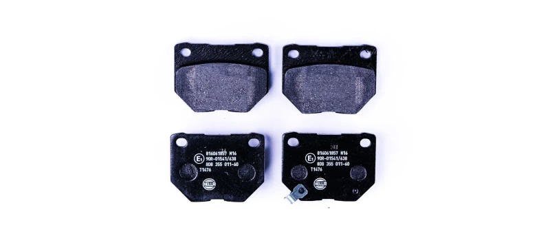 Image of HELLA Brake pad set HELLA 8DB 355 011-601
