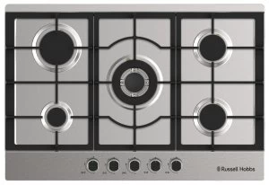 Image of Russell Hobbs RH75GH602SS 5 Burner Gas Hob