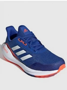Image of adidas EQ21 Run Junior Trainer - Blue/White, Size 4