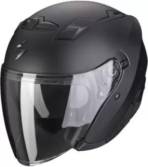 Image of Scorpion EXO-230 Solid Jet Helmet, black, Size 2XL, black, Size 2XL