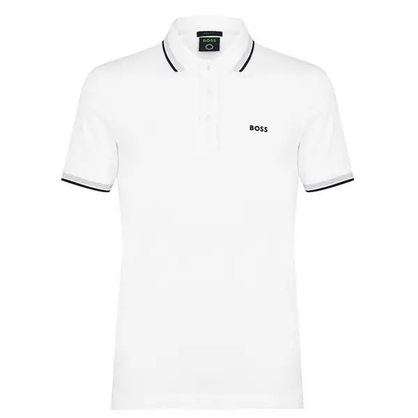 image of BOSS Paddy Polo Shirt - White M