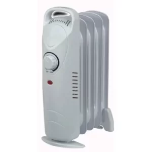 image of Kingavon 500W 5 Fin Mini Oil Filled Radiator