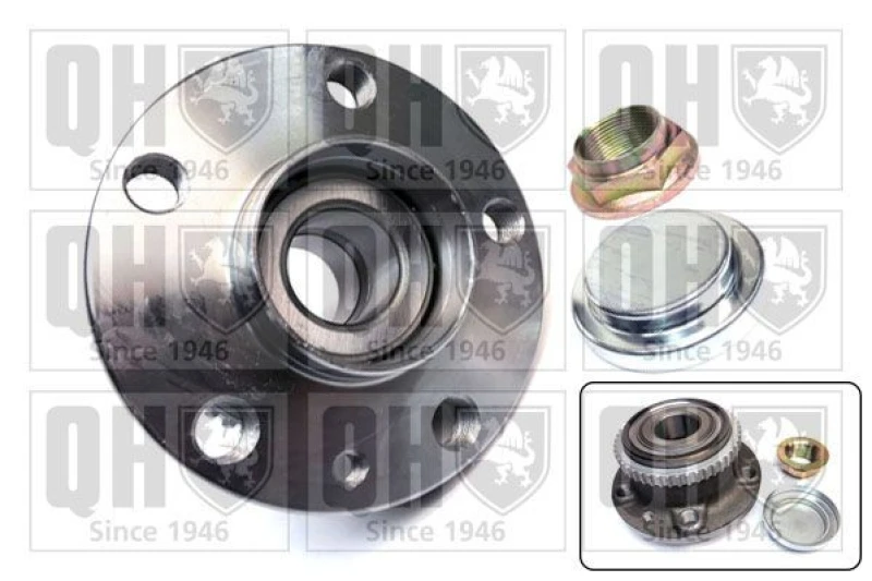 Image of QUINTON HAZELL Wheel bearing kit QUINTON HAZELL QWB1001