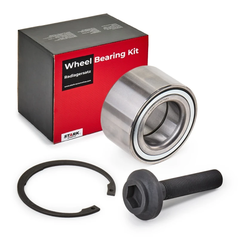 Image of STARK SKWB-0180103 Wheel bearing kit Front Axle Right, with retaining ring Wheel Bearing Kit (654)