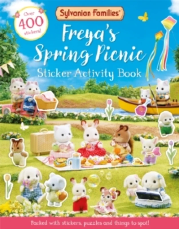 Image of Sylvanian Families: Freya's Spring Picnic Sticker Activity Book : An official Sylvanian Families sticker activity book, with over 400 stickers! Paperb