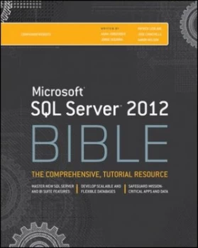 Image of Microsoft Sql Server 2012 Bible by Adam Jorgensen Book