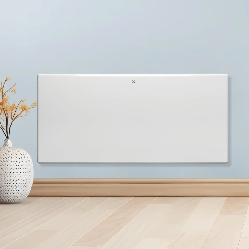 Image of Futura Futura - Purus 1200W Electric Heater Wall Mounted Panel Radiator with Thermostat Lot 20 White FCV1200
