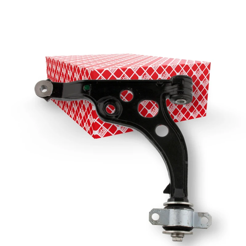 Image of FEBI BILSTEIN 12385 Suspension arm Control Arm, Cast Steel, Lower, without ball joint, with holder Cast Steel Track Control Arm (273)