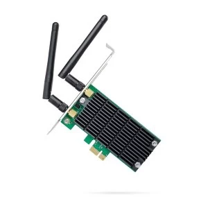 image of TP-LINK Archer T4E AC1200 Dual Band Wireless PCI Express Adapter with Two Antennas