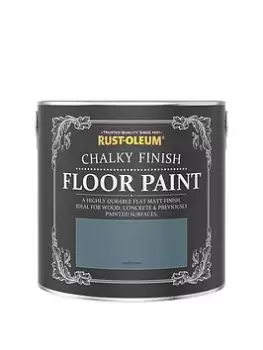 image of Rust-Oleum Chalky Floor Paint Pacific State 2.5L