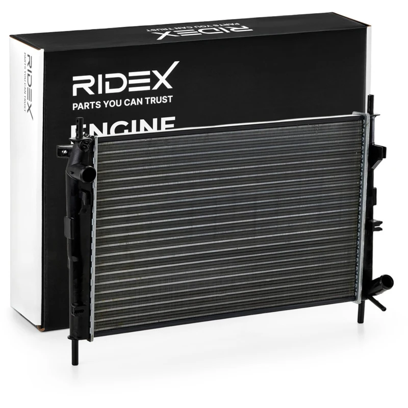Image of AKS DASIS 091610N Engine radiator Aluminium, Brazed cooling fins Radiator,engine cooling (470)