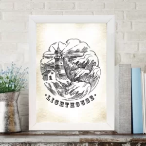 Image of BC10348555964 Multicolor Decorative Framed MDF Painting