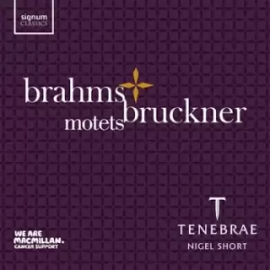 Image of Brahms & Bruckner Motets by Johannes Brahms CD Album