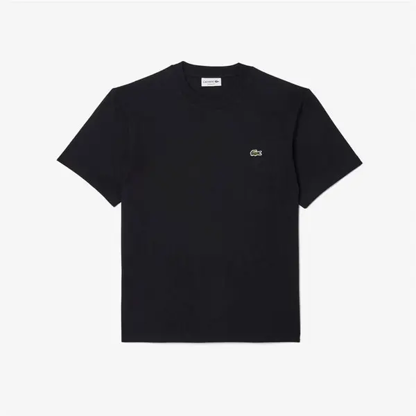 Image of Lacoste Small Logo T-Shirt - Black S