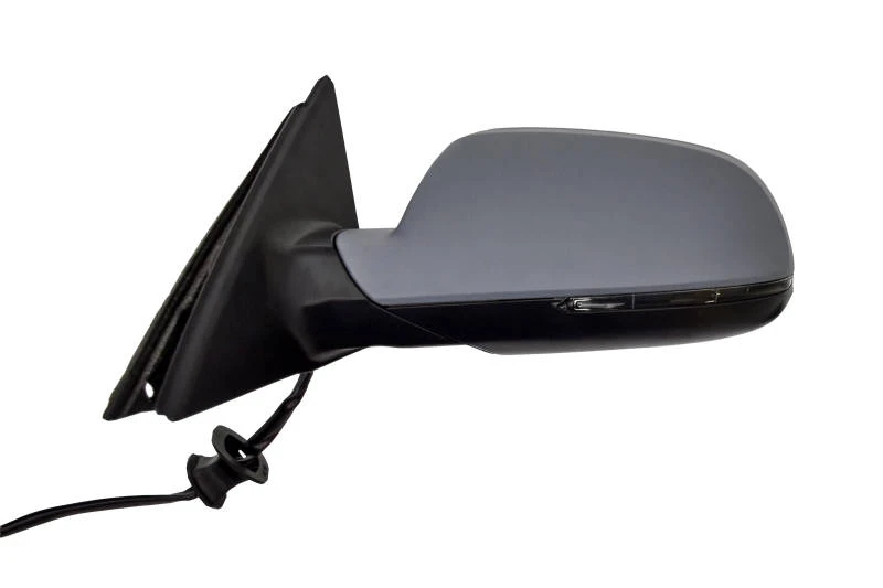 Image of PRASCO AD0257328 Wing mirror Left, Electric, Aspherical, primed Outside Mirror (50)