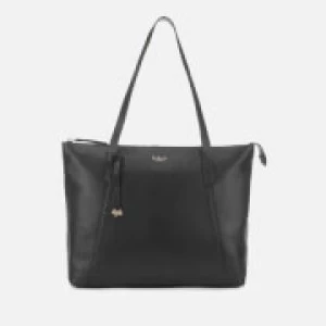 image of Radley Womens Wood Street Large Zip Top Tote Bag - Black