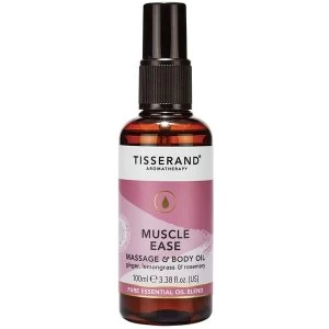 Image of Tisserand Aromatherapy Muscle Ease Massage and Body Oil 100ml