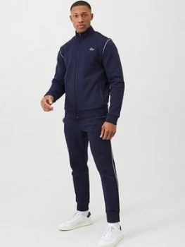 Lacoste Sports Zip Through Tracksuit - Navy, Size 6=Xl, Men