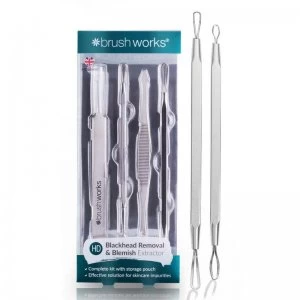 image of Brushworks Blackhead and Blemish Remover Set