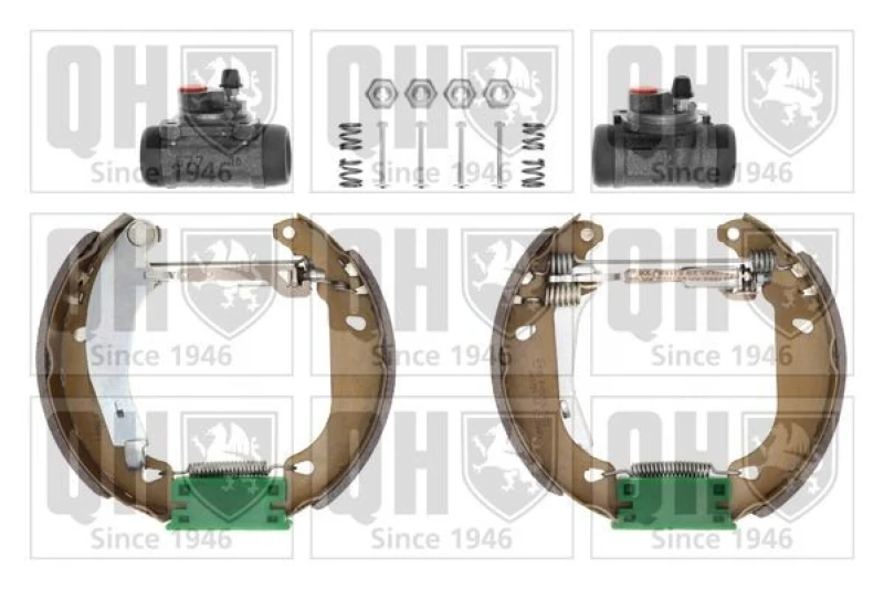 Image of QUINTON HAZELL Brake Shoe Set QUINTON HAZELL BS786K2