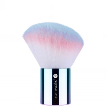 Image of brushworks HD Angled Kabuki Brush - Unicorn